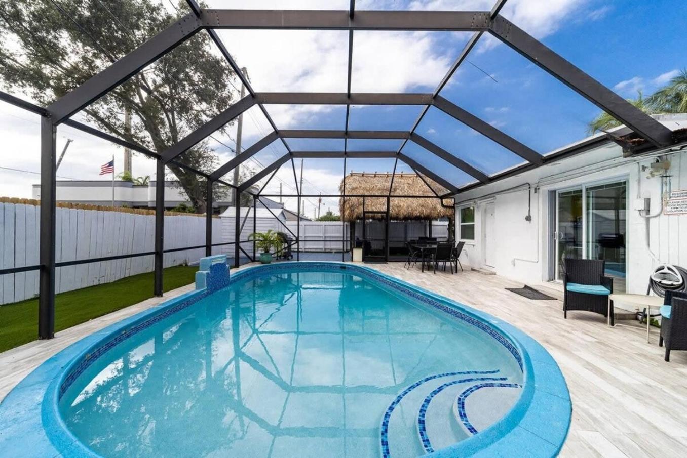 Private Heated Pool Villa In Ftl Near Beach Fort Lauderdale Buitenkant foto