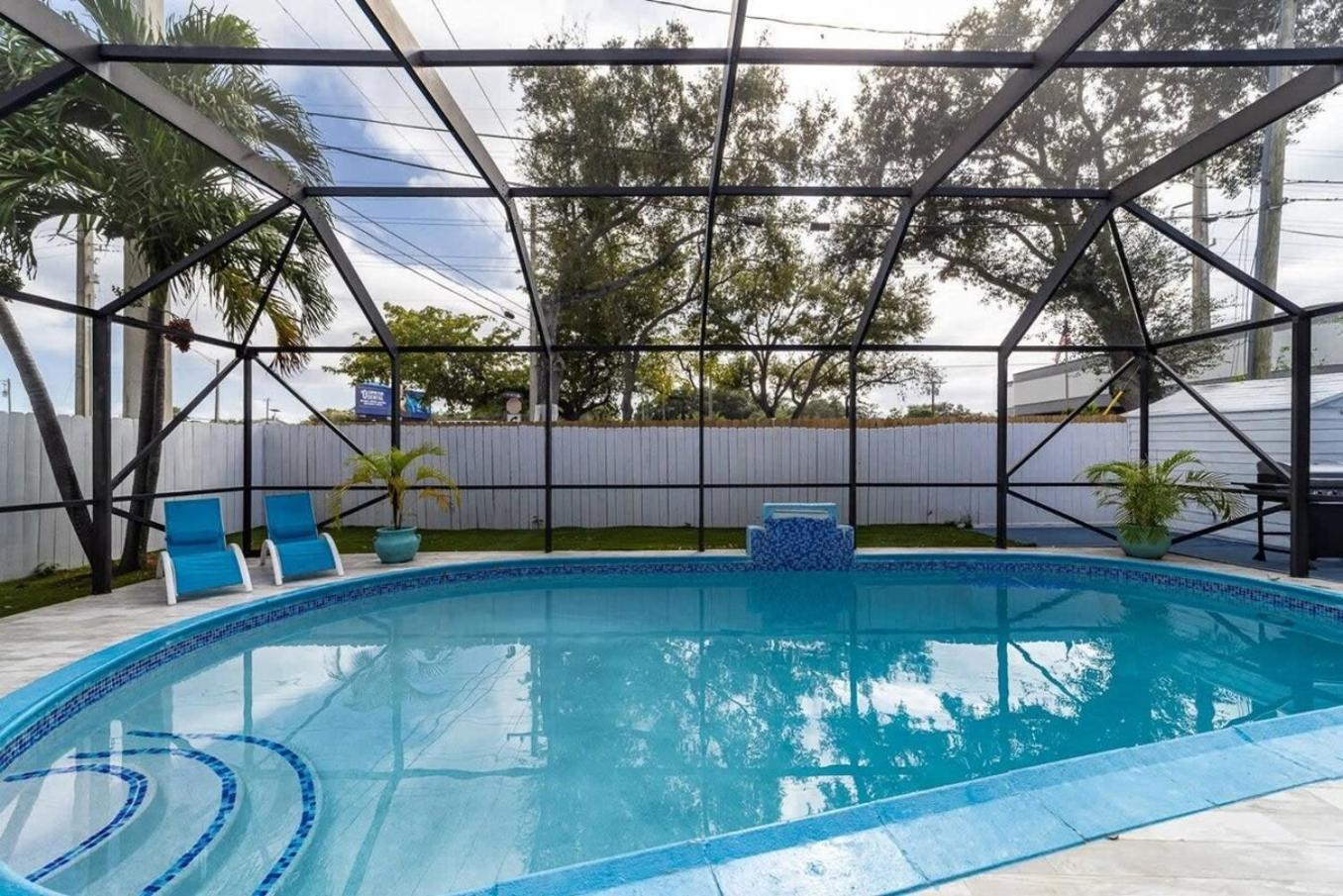 Private Heated Pool Villa In Ftl Near Beach Fort Lauderdale Buitenkant foto